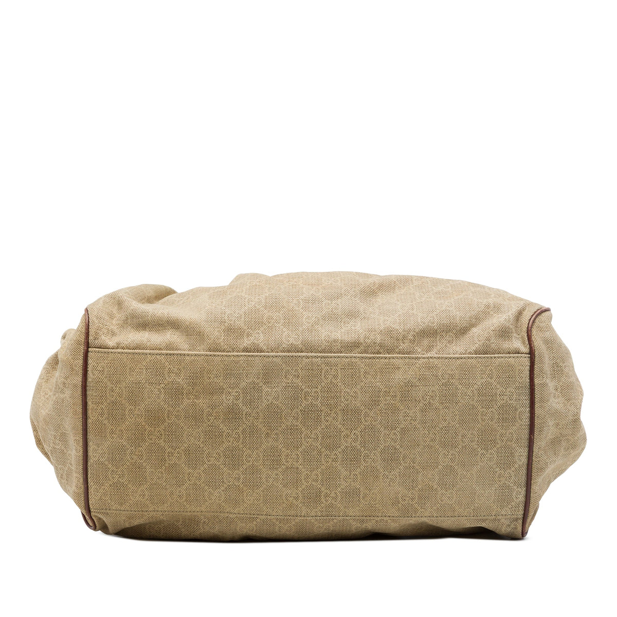 Gucci GG Canvas Sukey Satchel — Brown