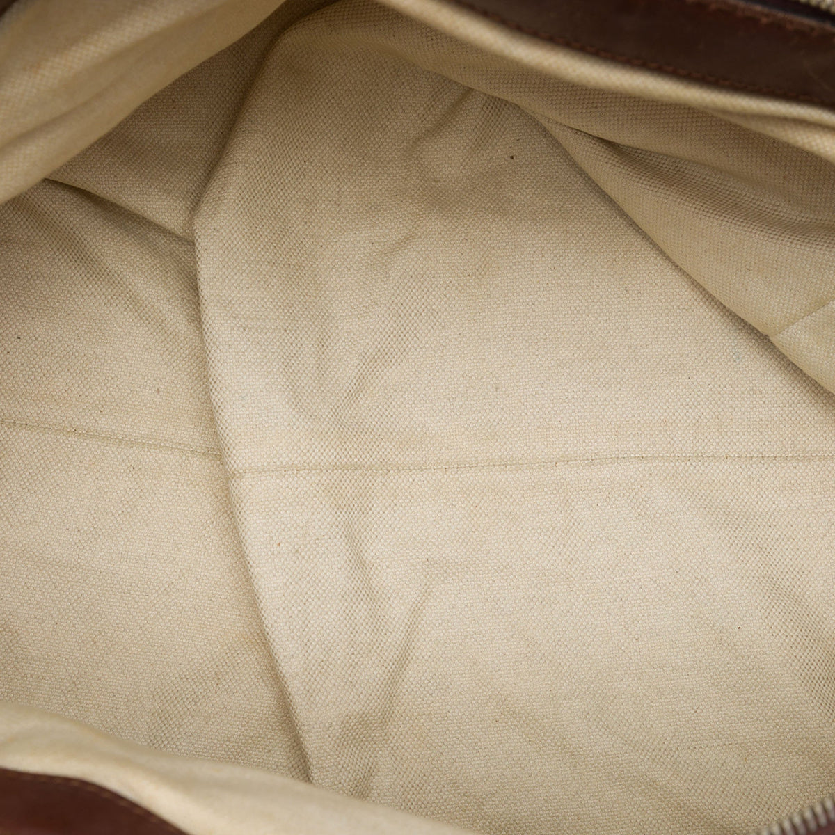 Gucci GG Canvas Sukey Satchel — Brown