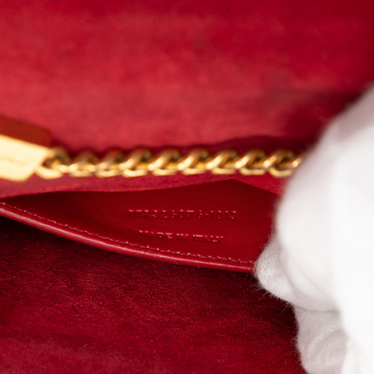Small Leather Monogram Kate Tassel Crossbody