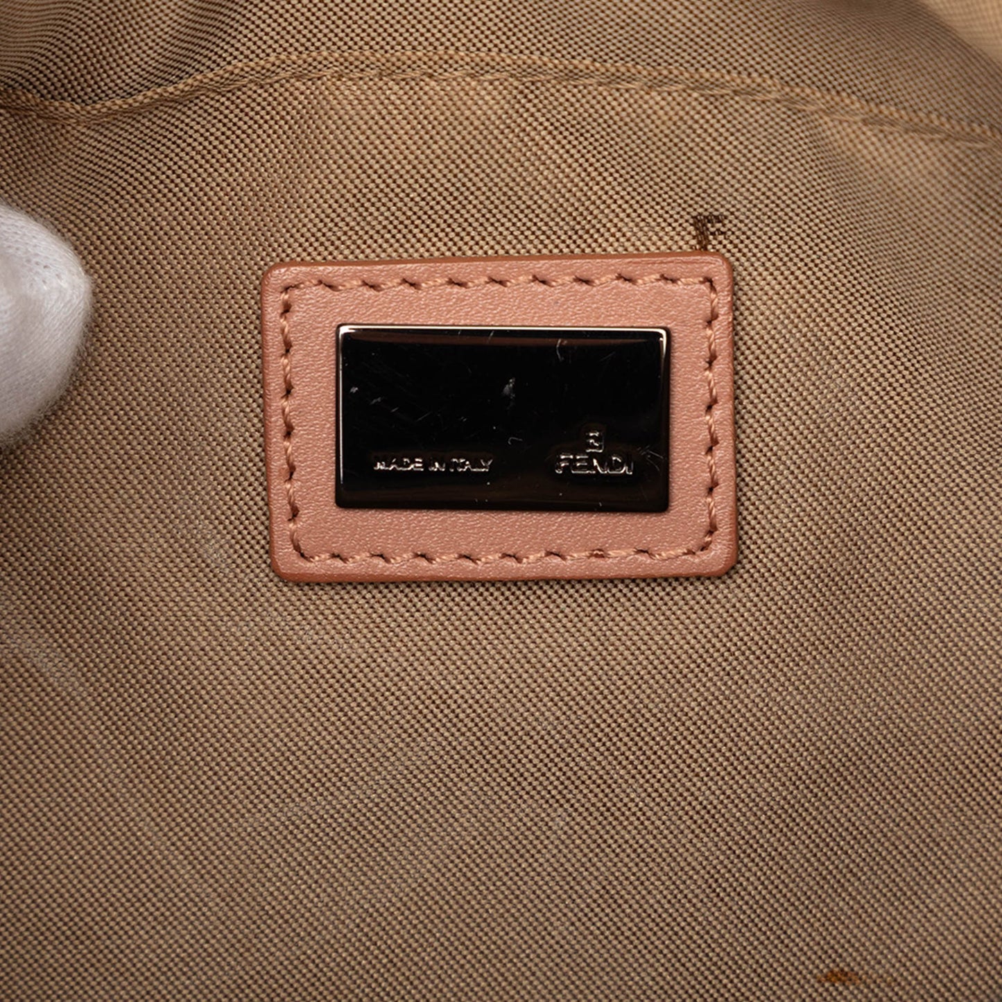 Fendi Zucchino Canvas Pochette