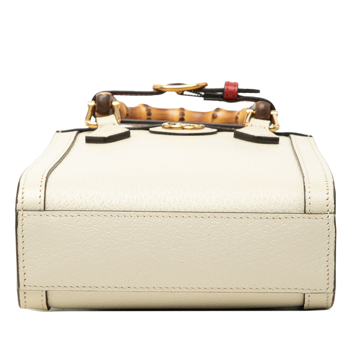Gucci Mini Calfskin Bamboo Diana Satchel