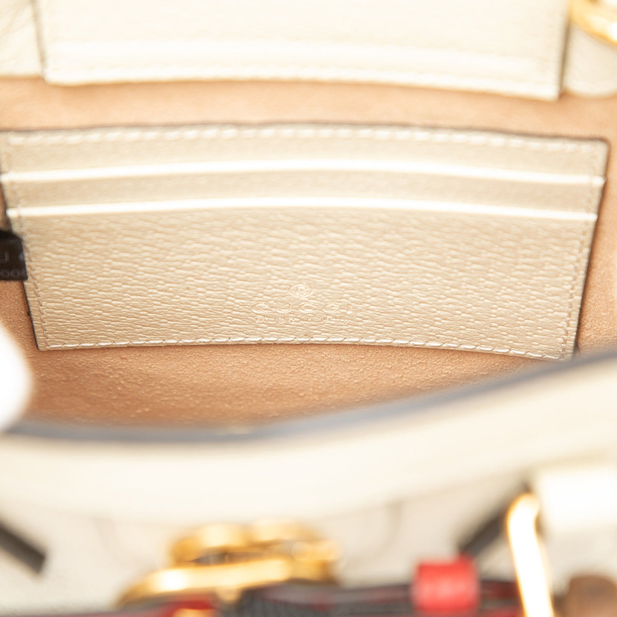 Gucci Mini Calfskin Bamboo Diana Satchel