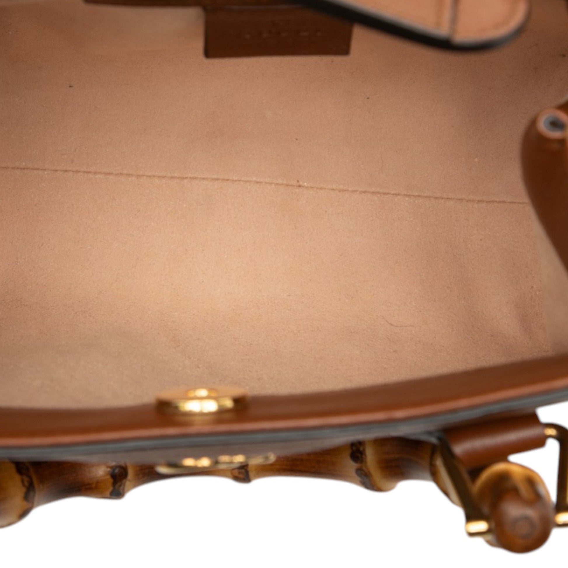 Gucci Mini Calfskin Bamboo Diana Satchel