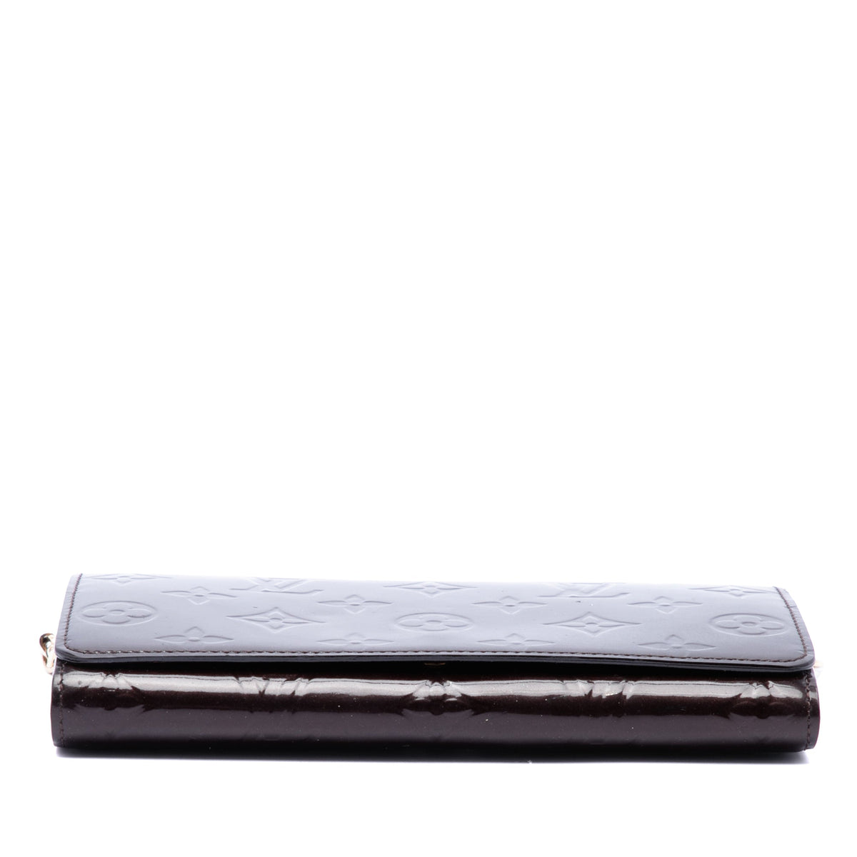 Louis Vuitton Monogram Vernis Portefeuille Sarah Chain Wallet