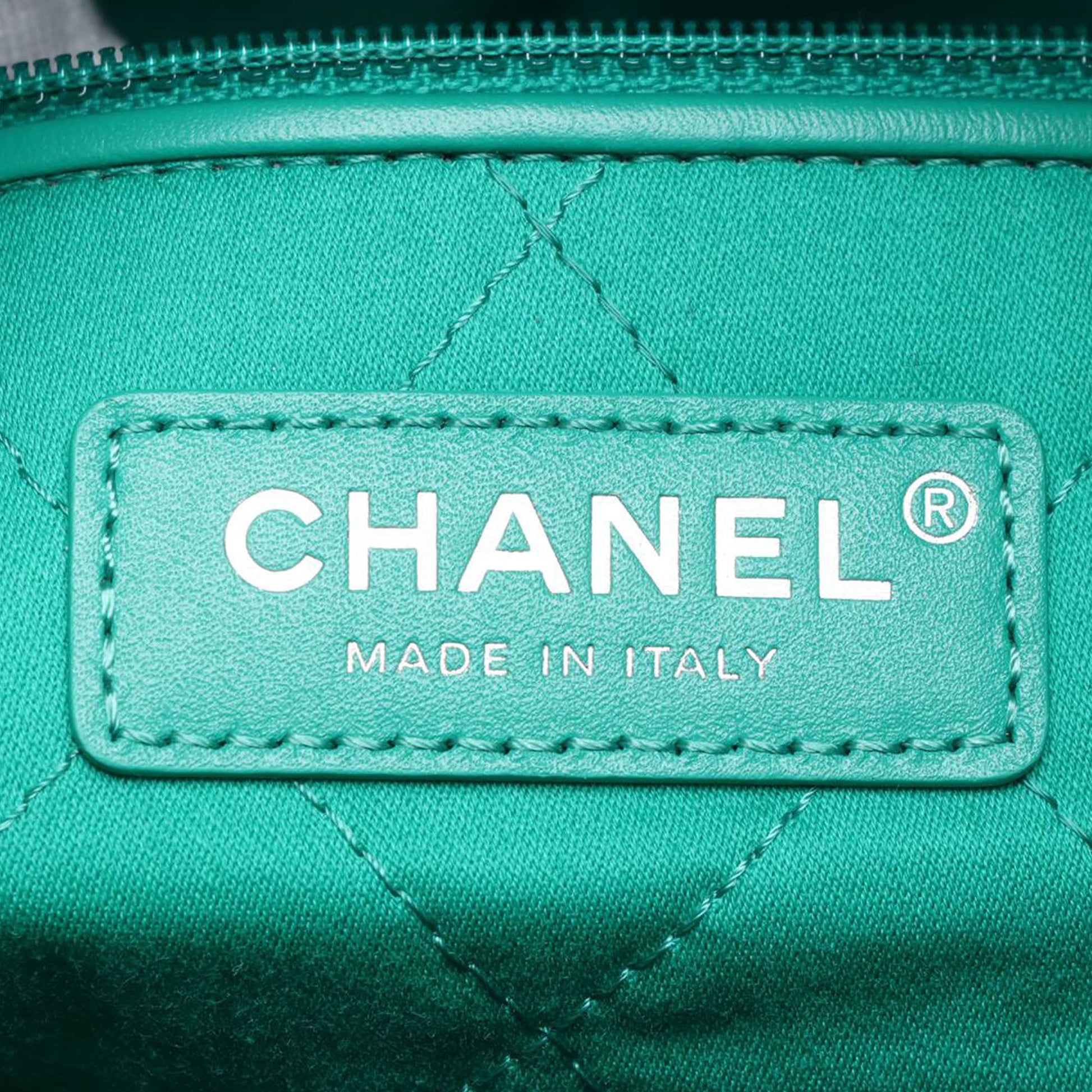 Chanel Medium Quilted Shiny Calfskin 22 Handbag