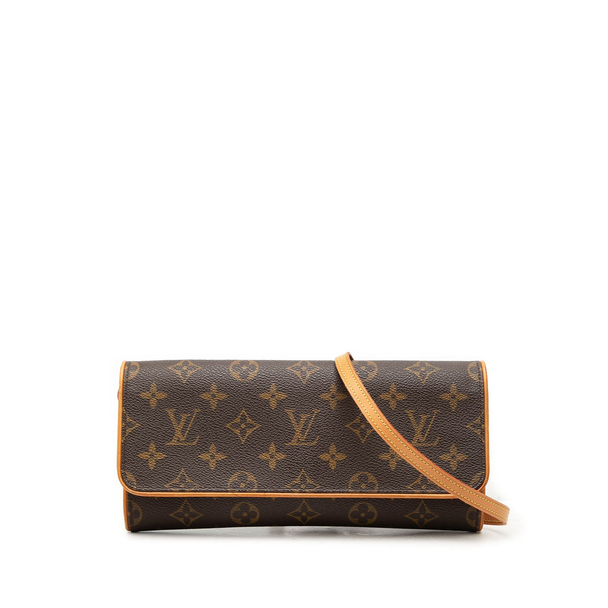 Louis Vuitton Monogram Pochette Twin GM — Brown
