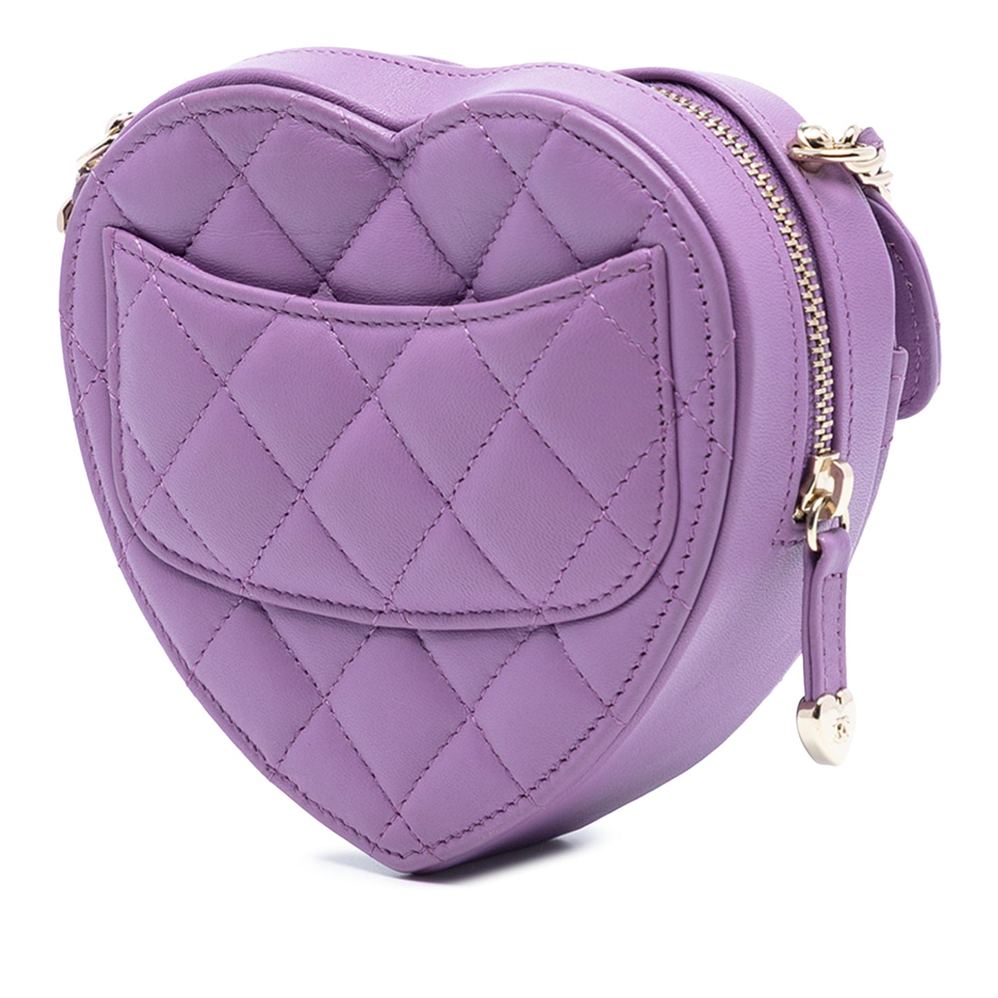 Chanel Mini Lambskin CC in Love Heart Crossbody