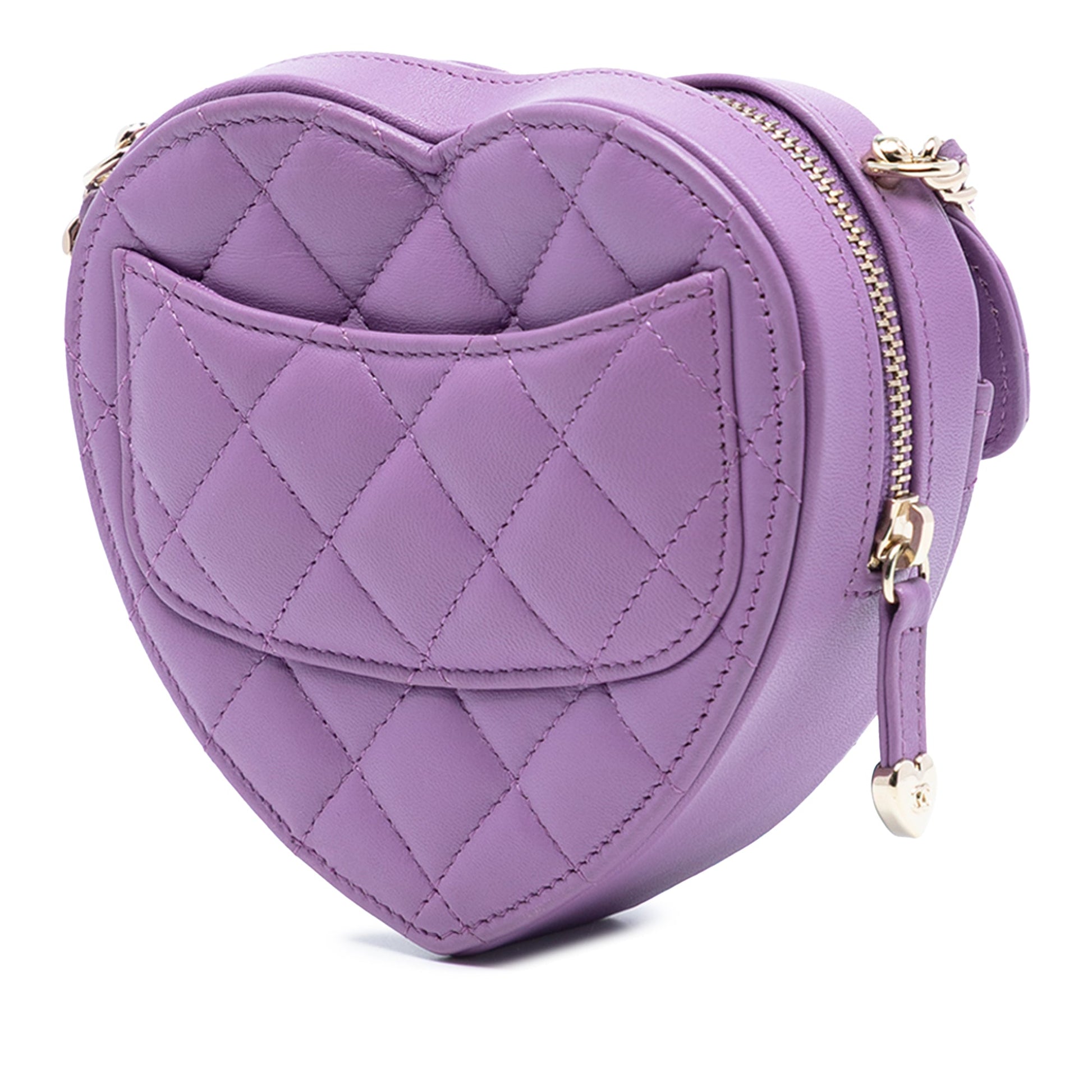 Chanel Mini Lambskin CC in Love Heart Crossbody