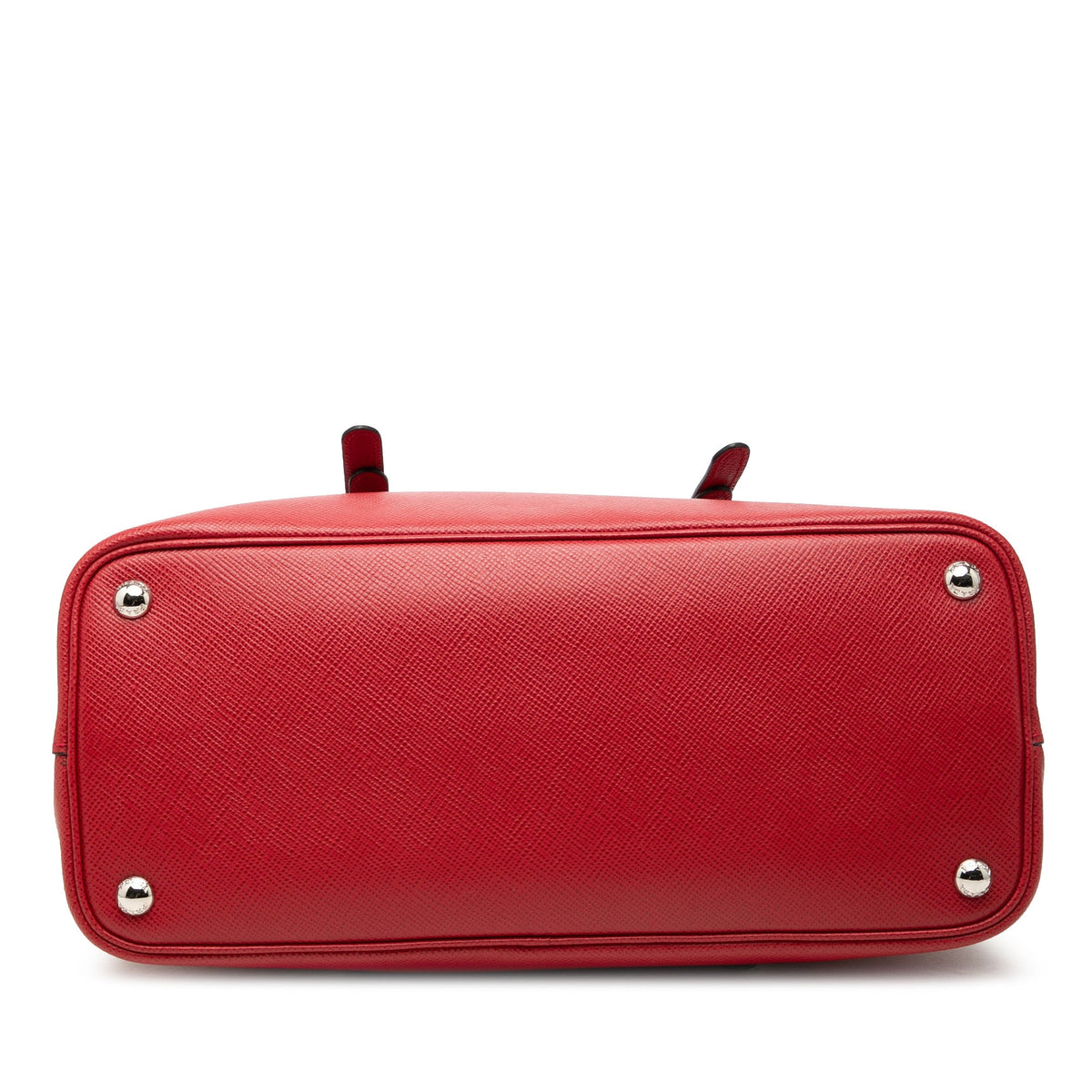 Prada Medium Saffiano Cuir Double Handle Satchel
