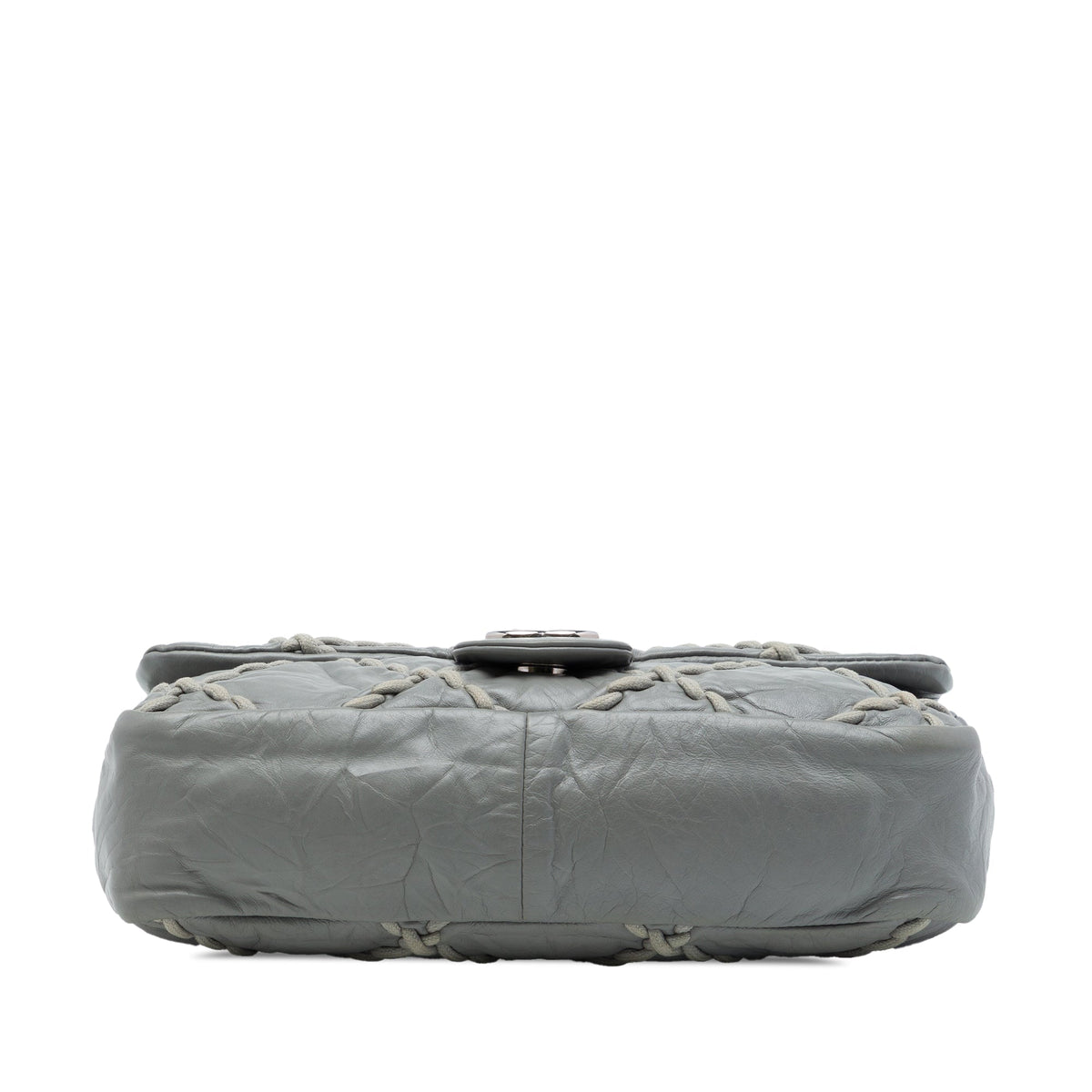 Chanel Medium Quilted Crinkled Calfskin Ultra Stitch Flap