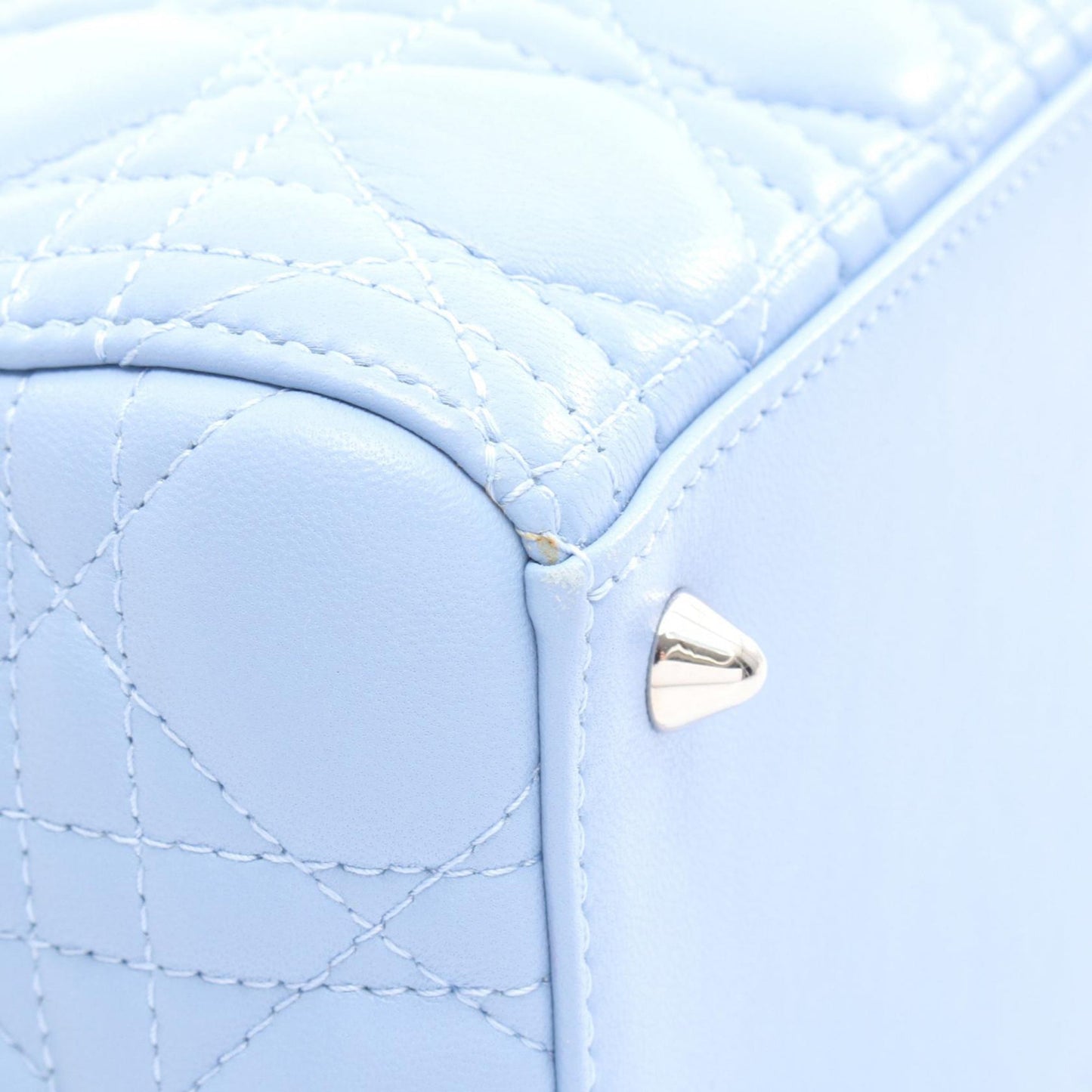 Dior Medium Lambskin Cannage Lady Dior