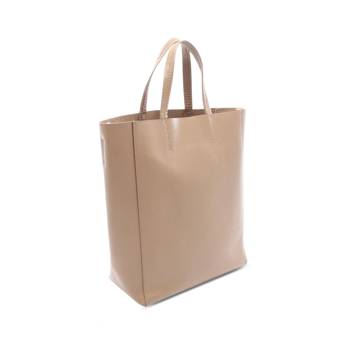 Celine Small Vertical Cabas Satchel — Beige