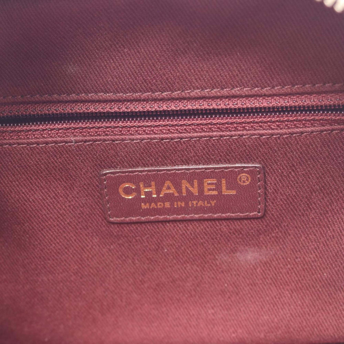 Chanel CC Quilted Calfskin Vanity Case
