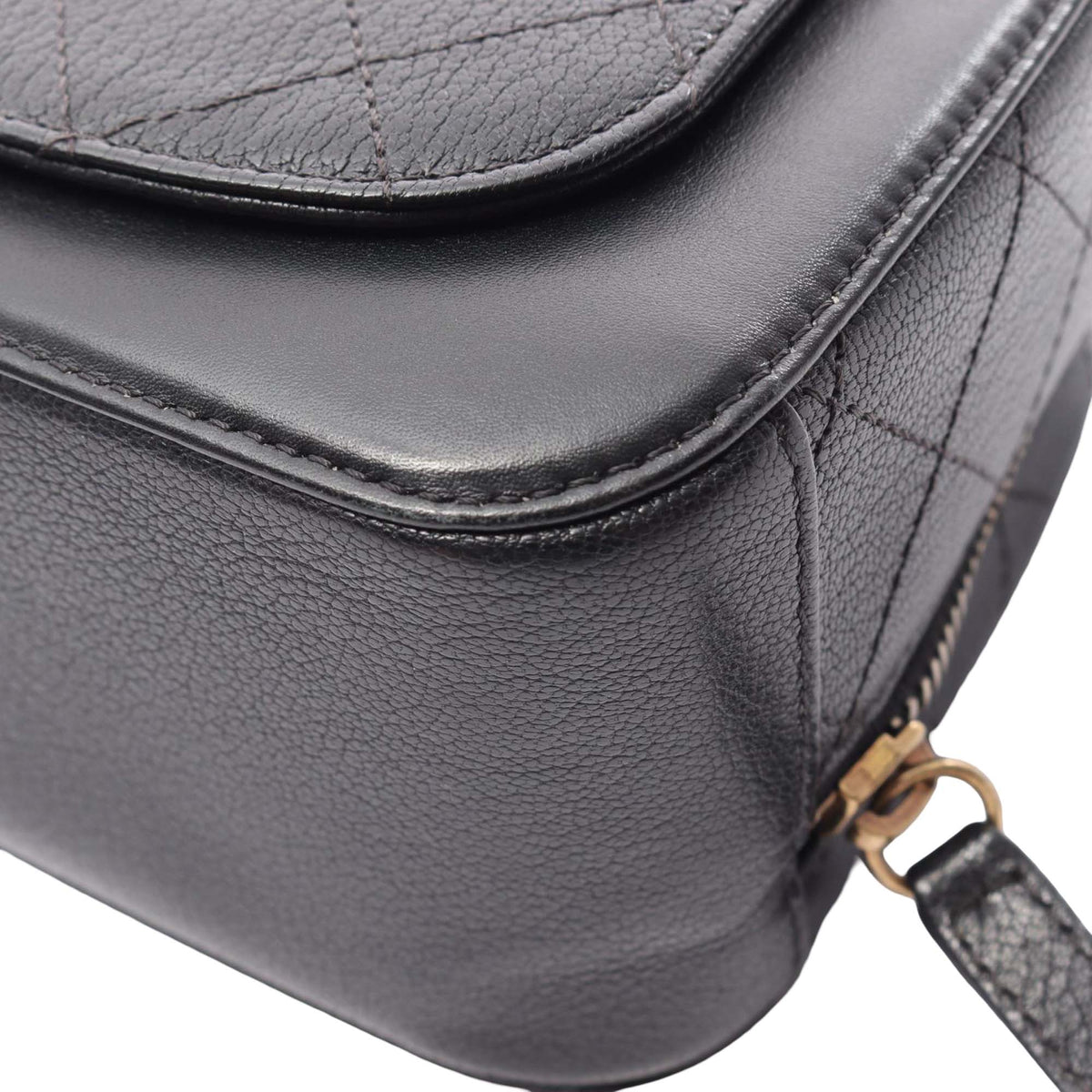 Chanel CC Quilted Calfskin Vanity Case