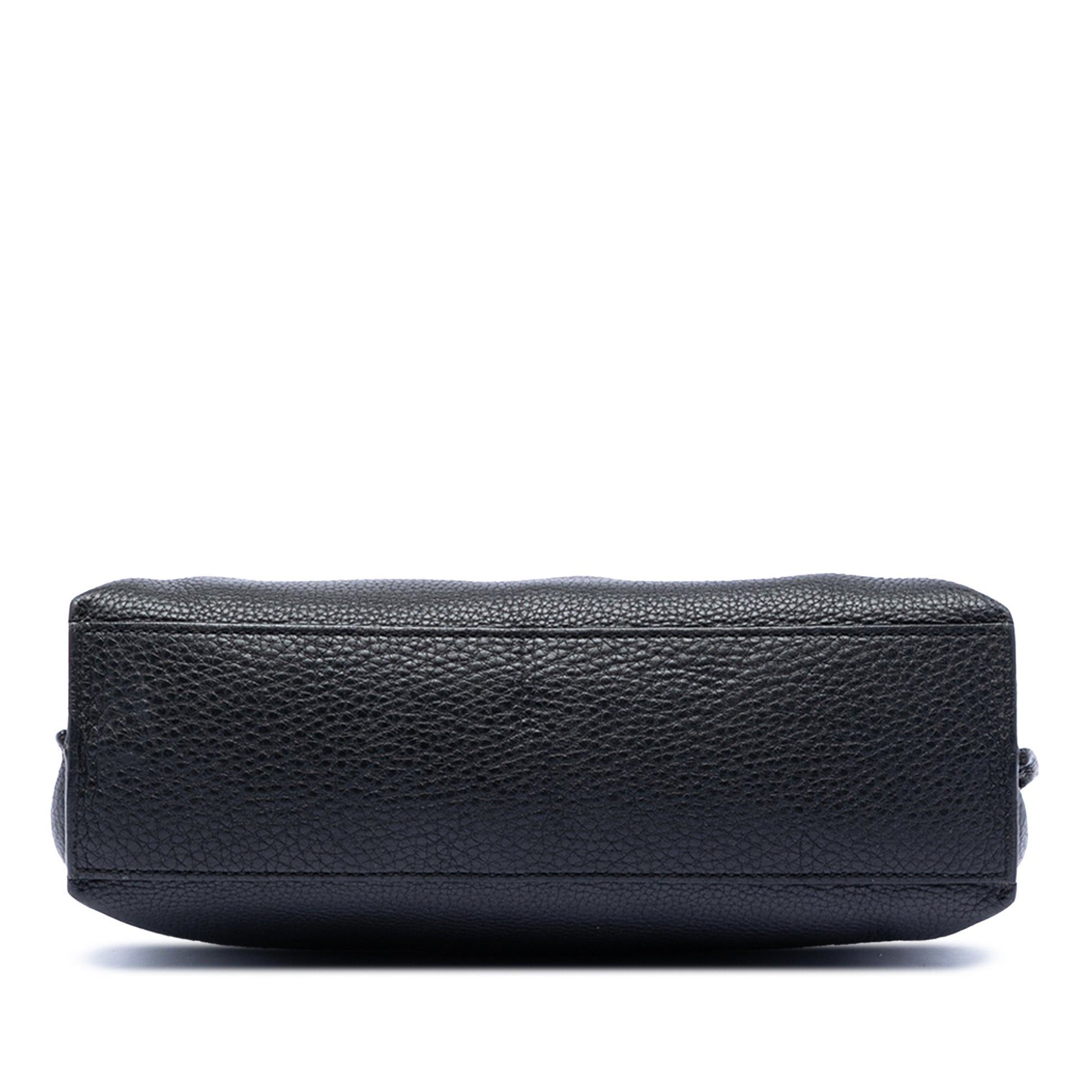 Gucci Small Leather Bamboo Daily Satchel