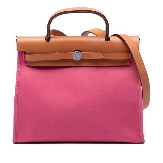 Hermès Toile Herbag Zip 31