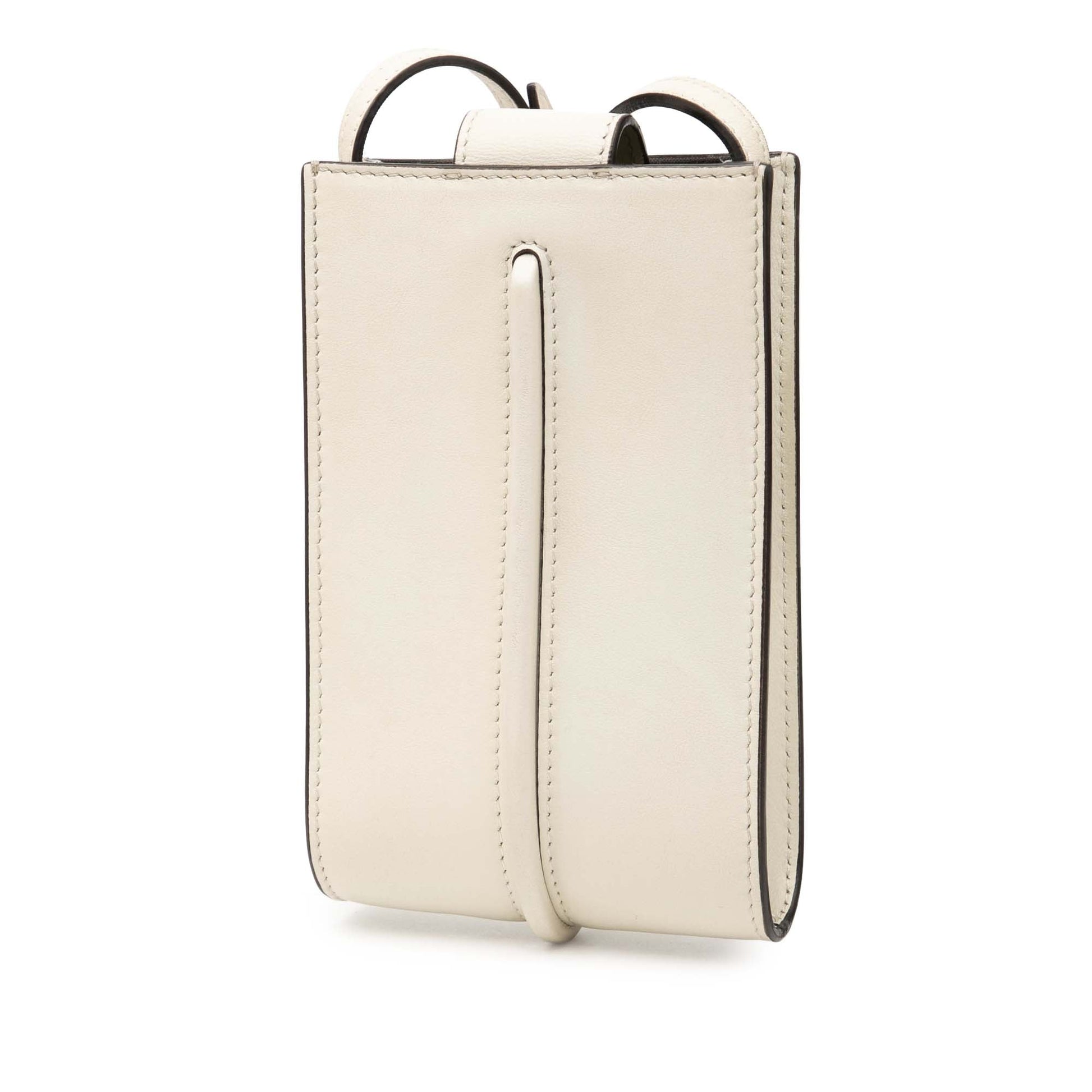 Fendi Leather Fendigraphy Phone Pouch