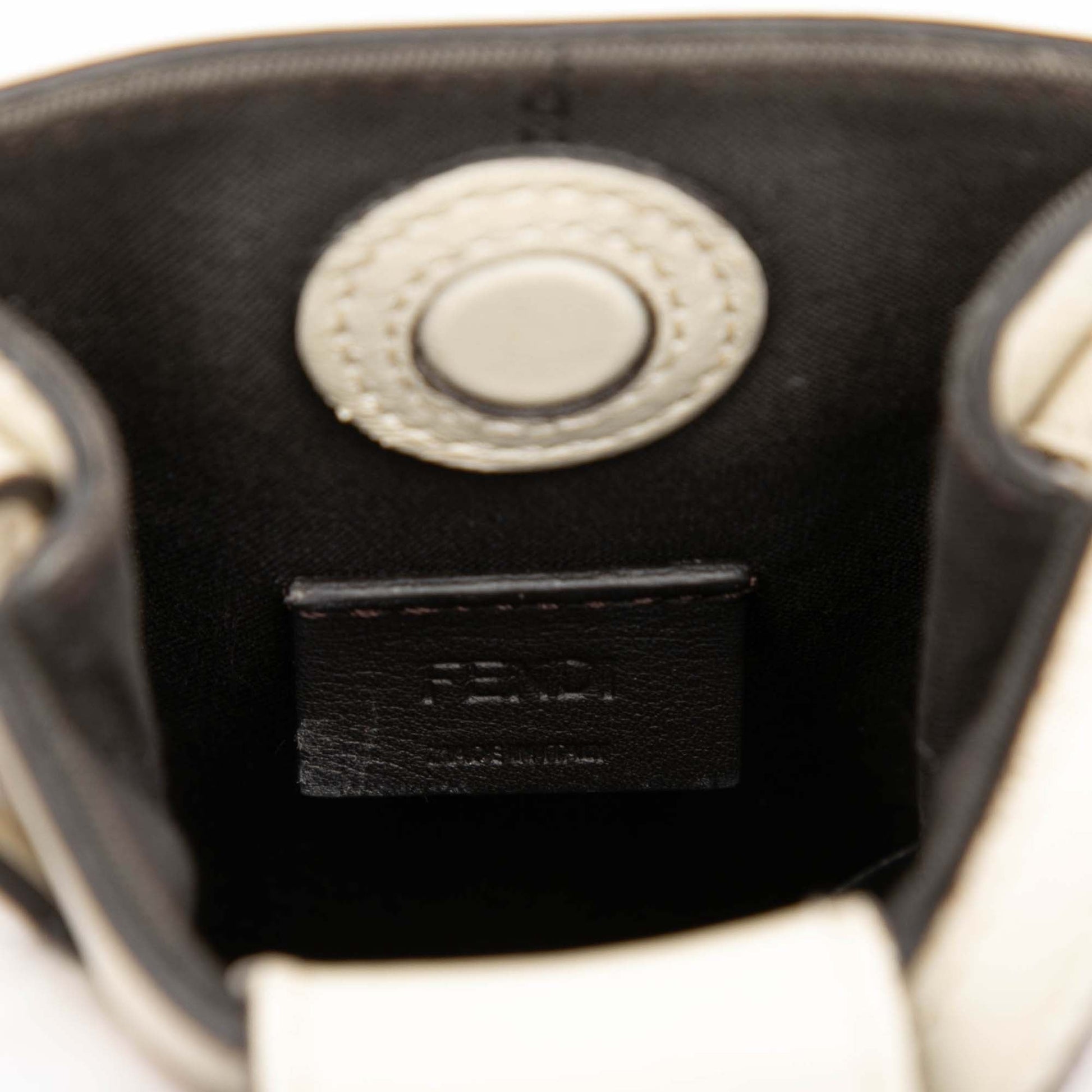 Fendi Leather Fendigraphy Phone Pouch