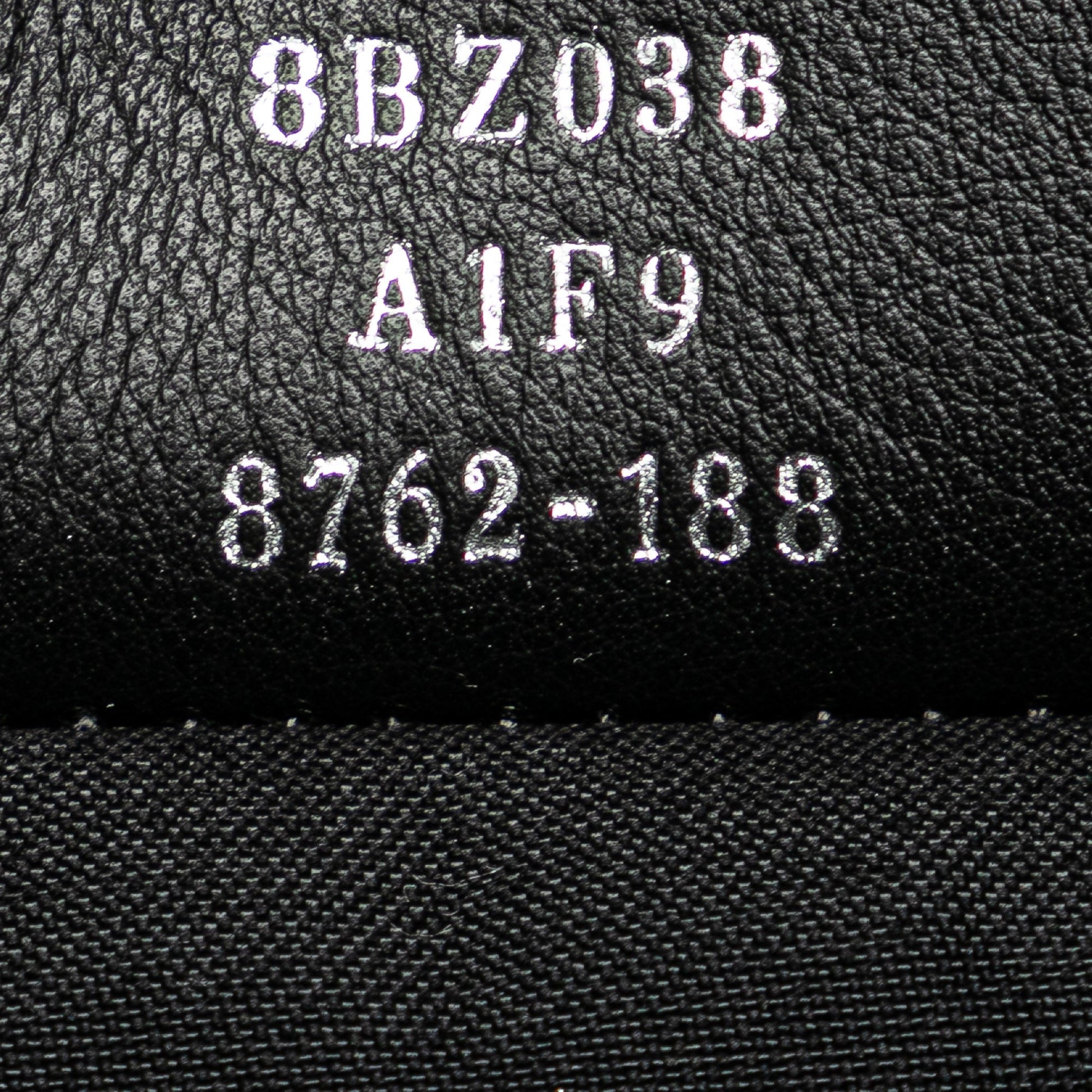 Fendi Mini By The Way Leather Ribbon Pearl Backpack