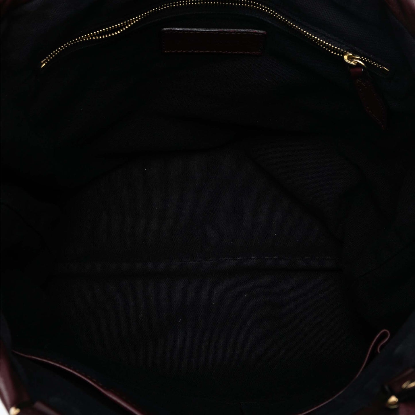 Burberry House Check Trimmed Leather Big Crush Convertible Tote