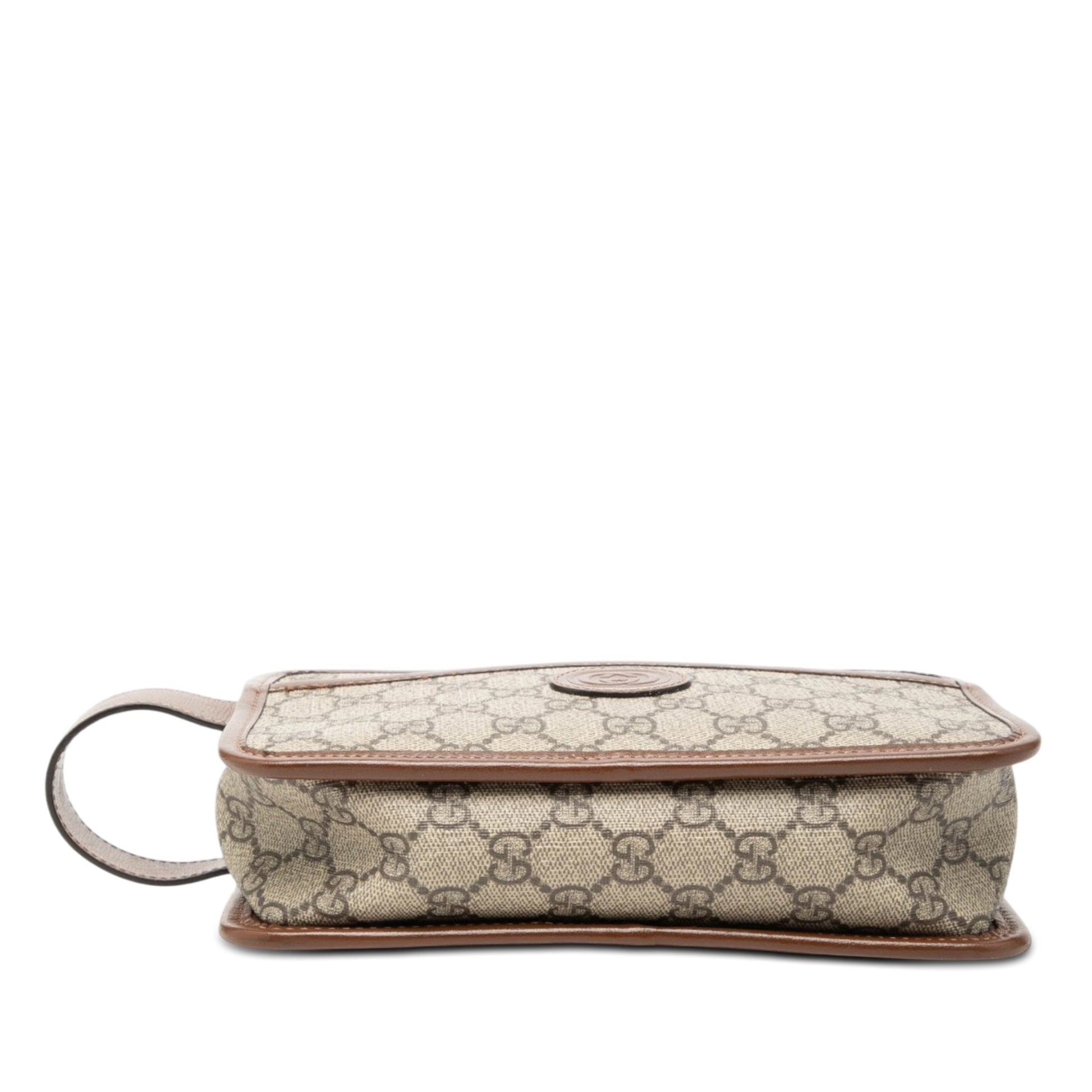 Gucci GG Supreme Interlocking G Clutch
