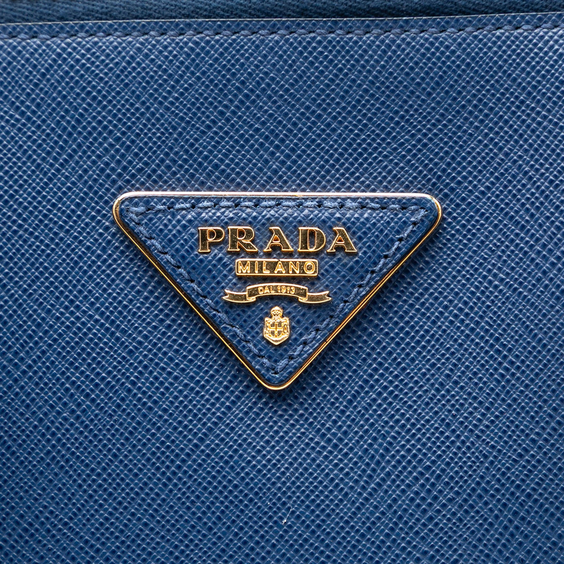 Prada Large Saffiano Lux Promenade Satchel