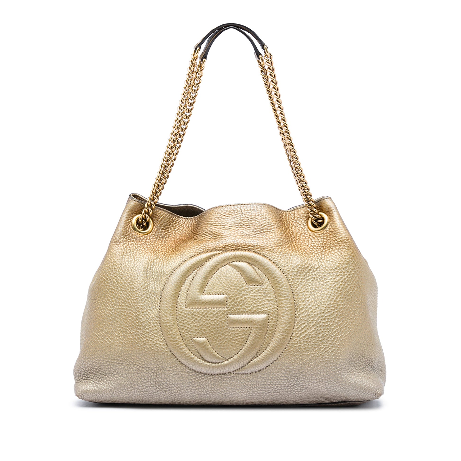 Gucci Medium Ombre Calfskin Soho Chain Tote