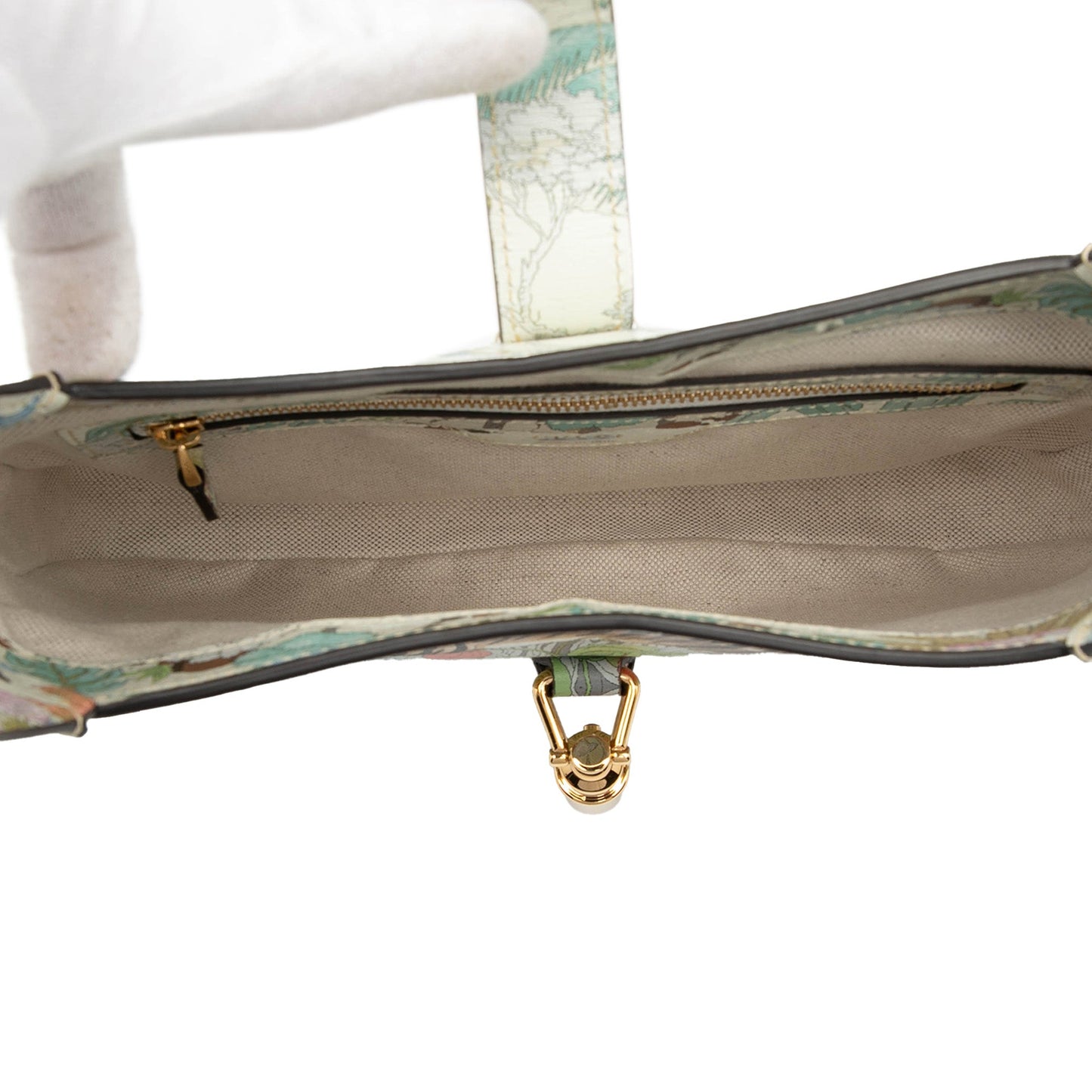 Gucci Small Calfskin Tiger Jackie 1961 Crossbody