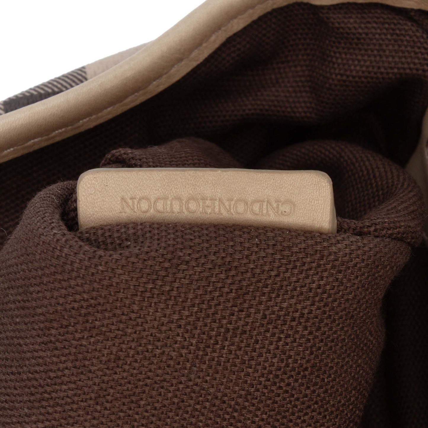 Burberry Small Smoke Check Coated Canvas Northfield Satchel