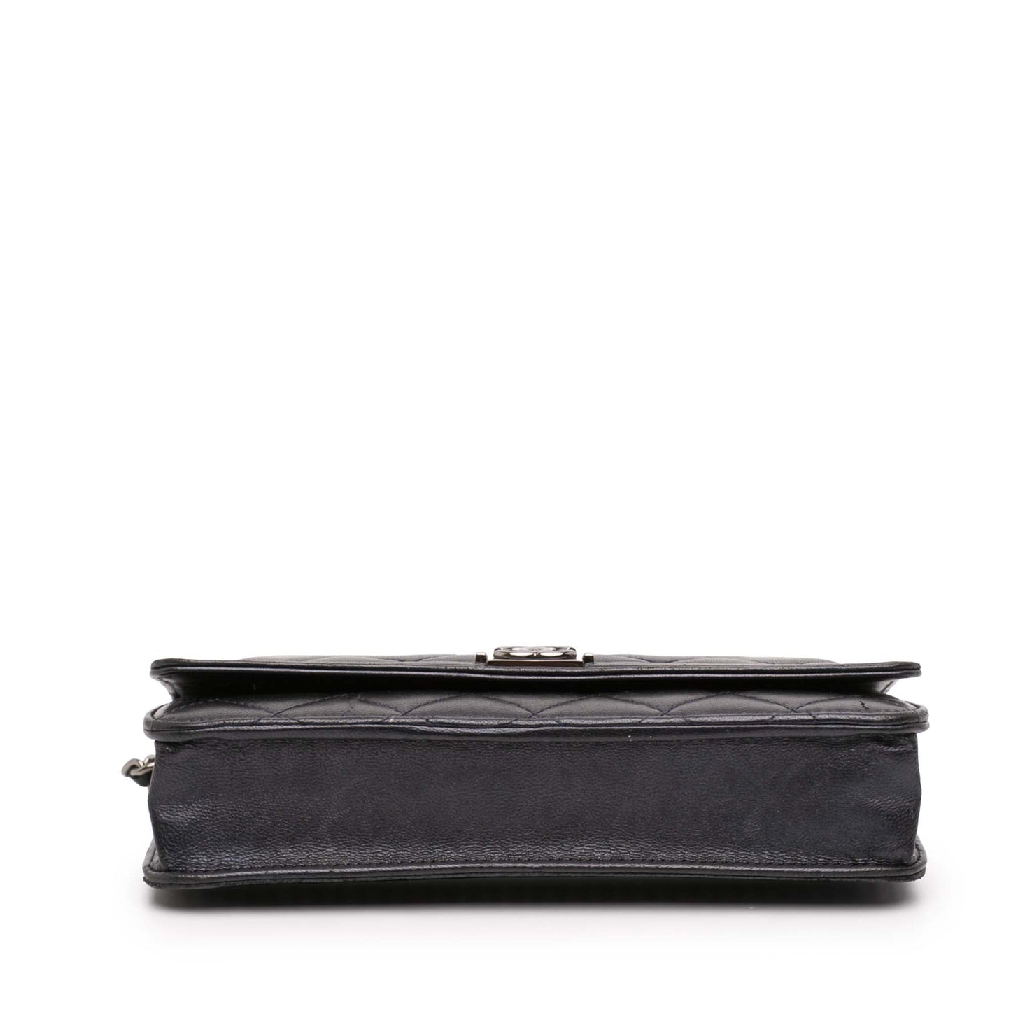 Chanel Quilted Lambskin Boy Wallet On Chain