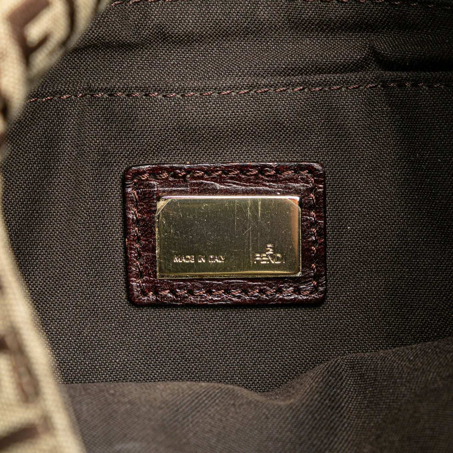 Fendi Zucchino Canvas Crossbody
