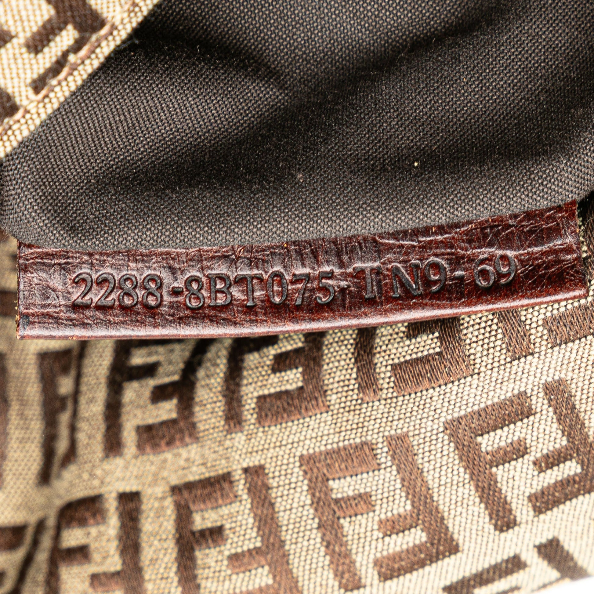 Fendi Zucchino Canvas Crossbody