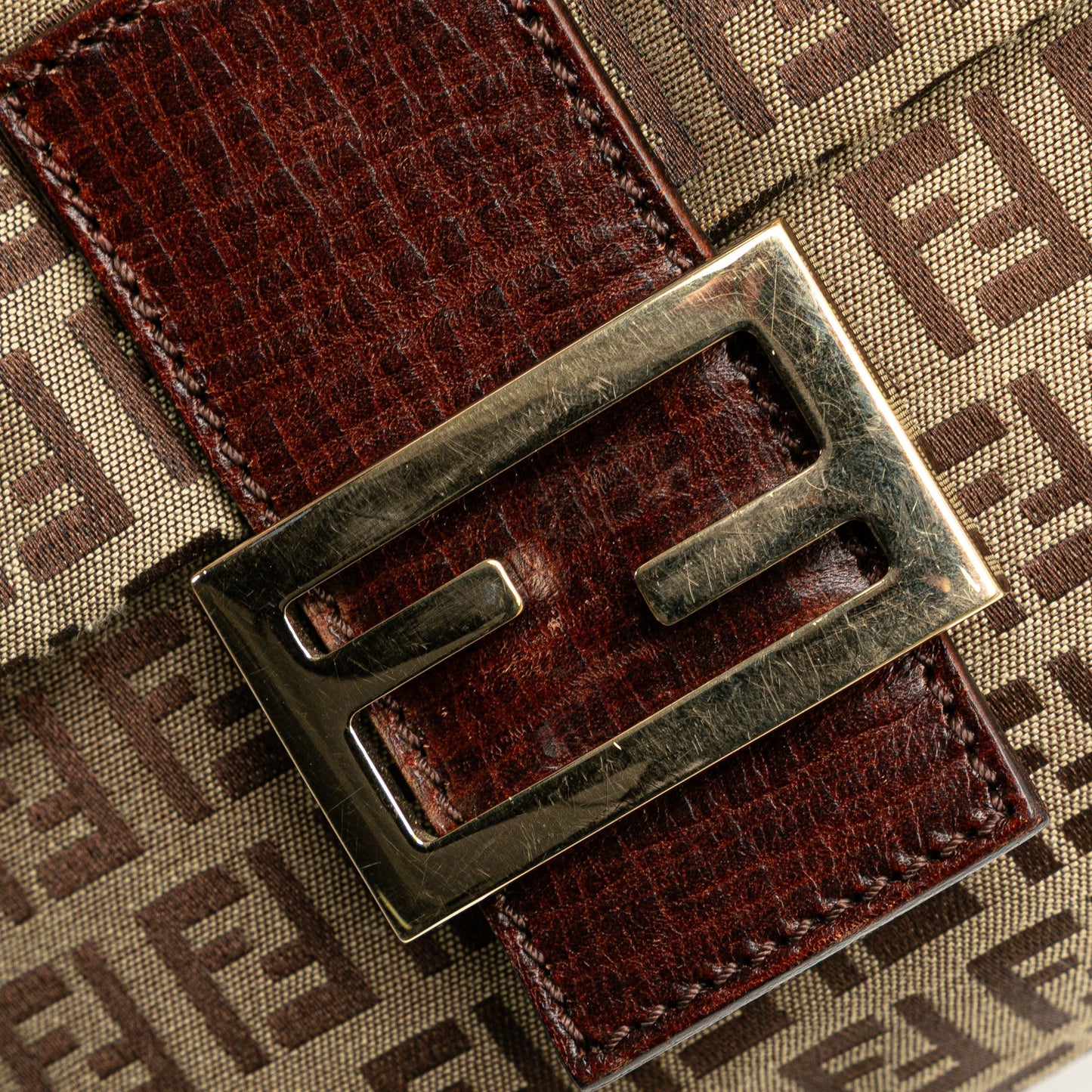 Fendi Zucchino Canvas Crossbody
