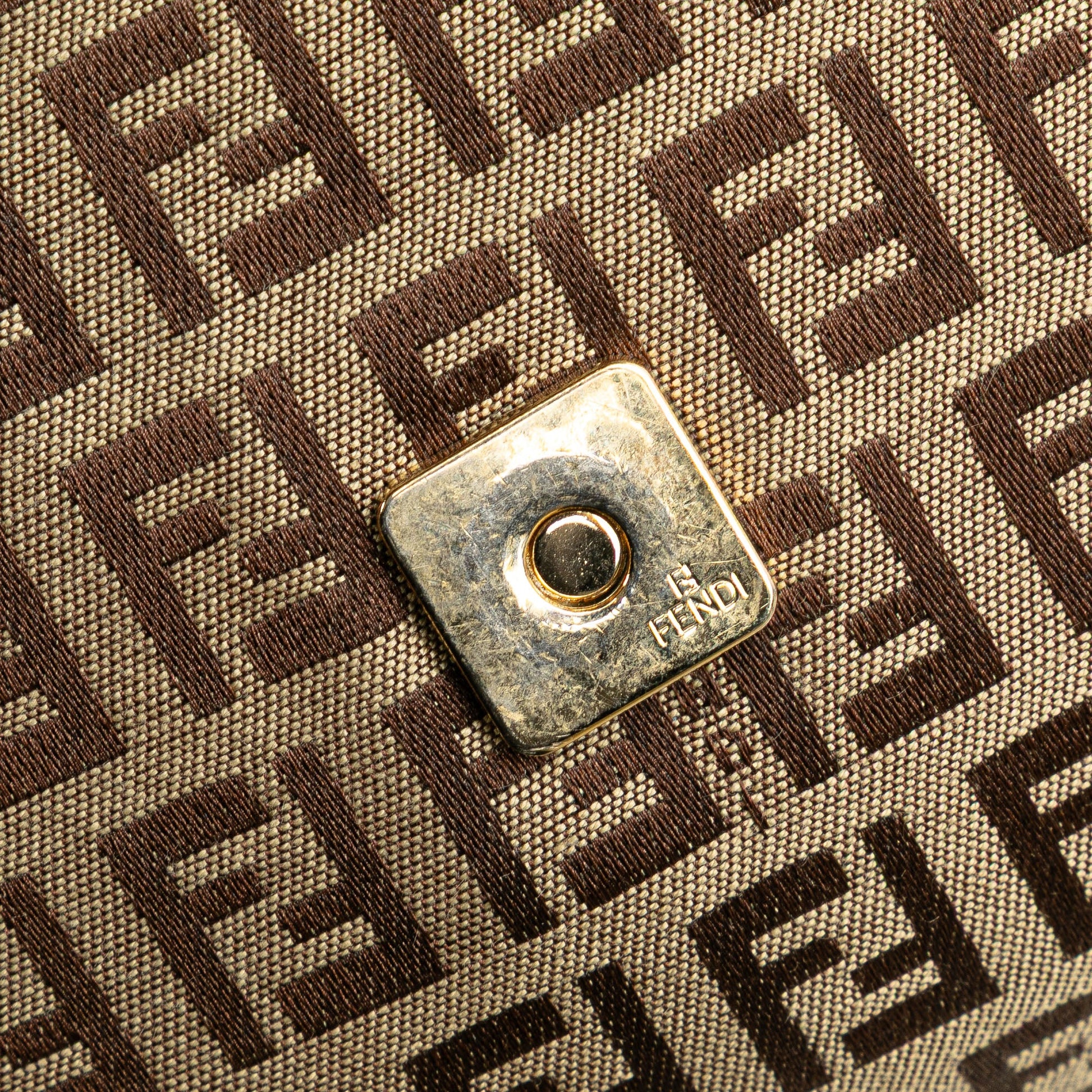 Fendi Zucchino Canvas Crossbody