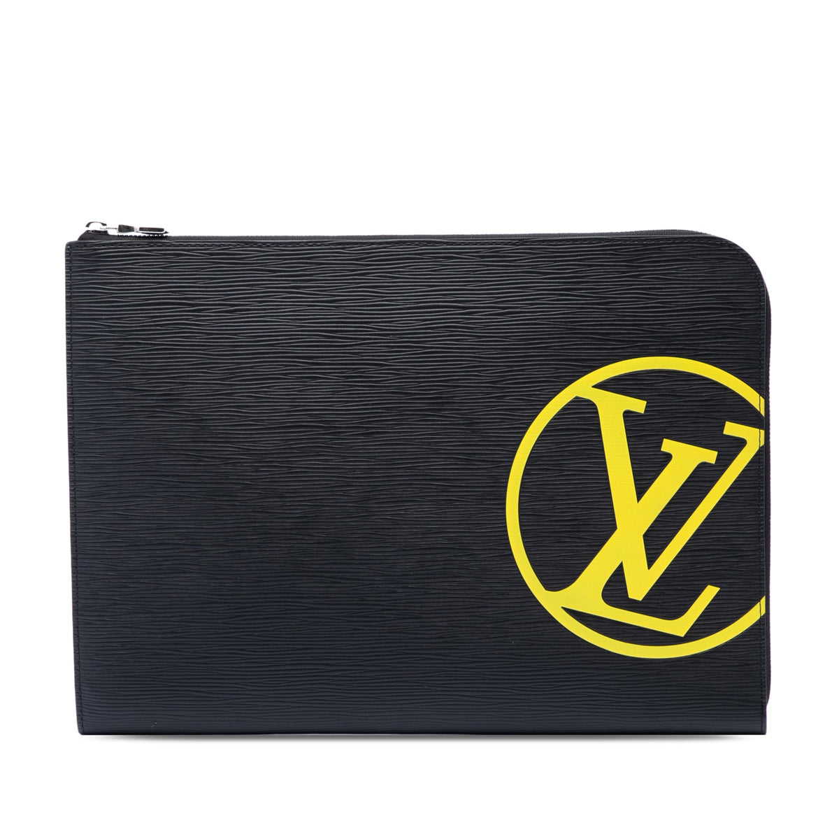Louis Vuitton Epi Initials Circle Pochette Jour GM — Black