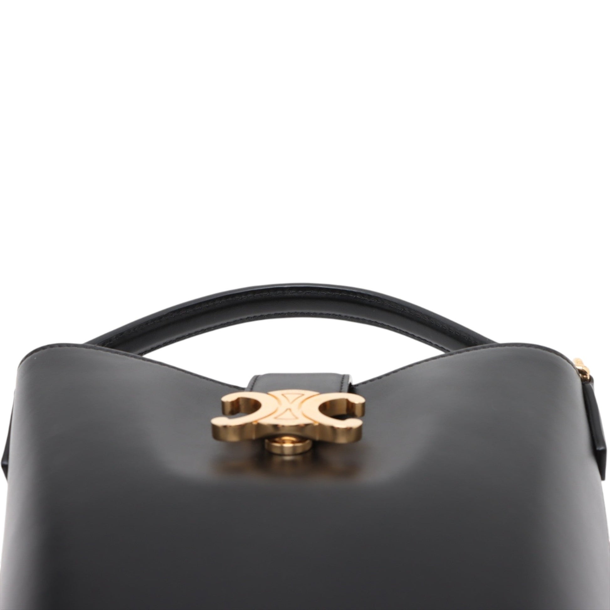 Celine Small Smooth Calfskin Louise Bucket Bag