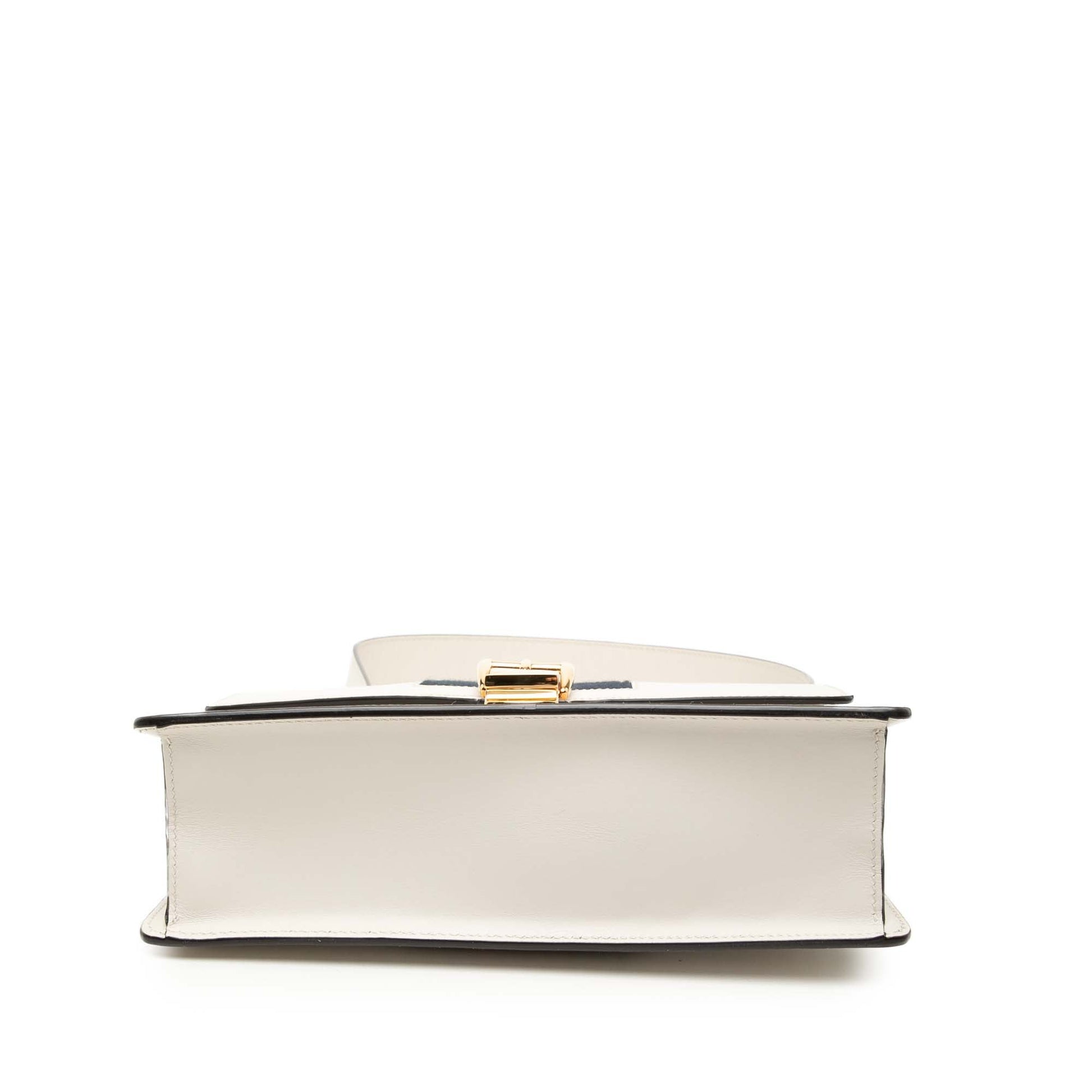 Gucci Small Leather Sylvie Web Satchel