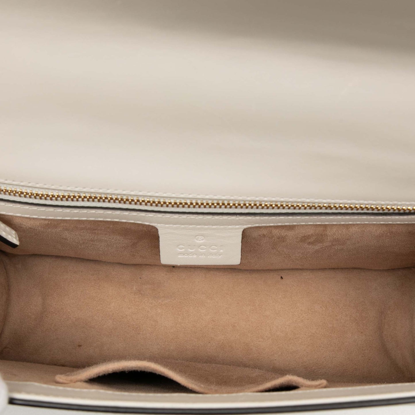 Gucci Small Leather Sylvie Web Satchel