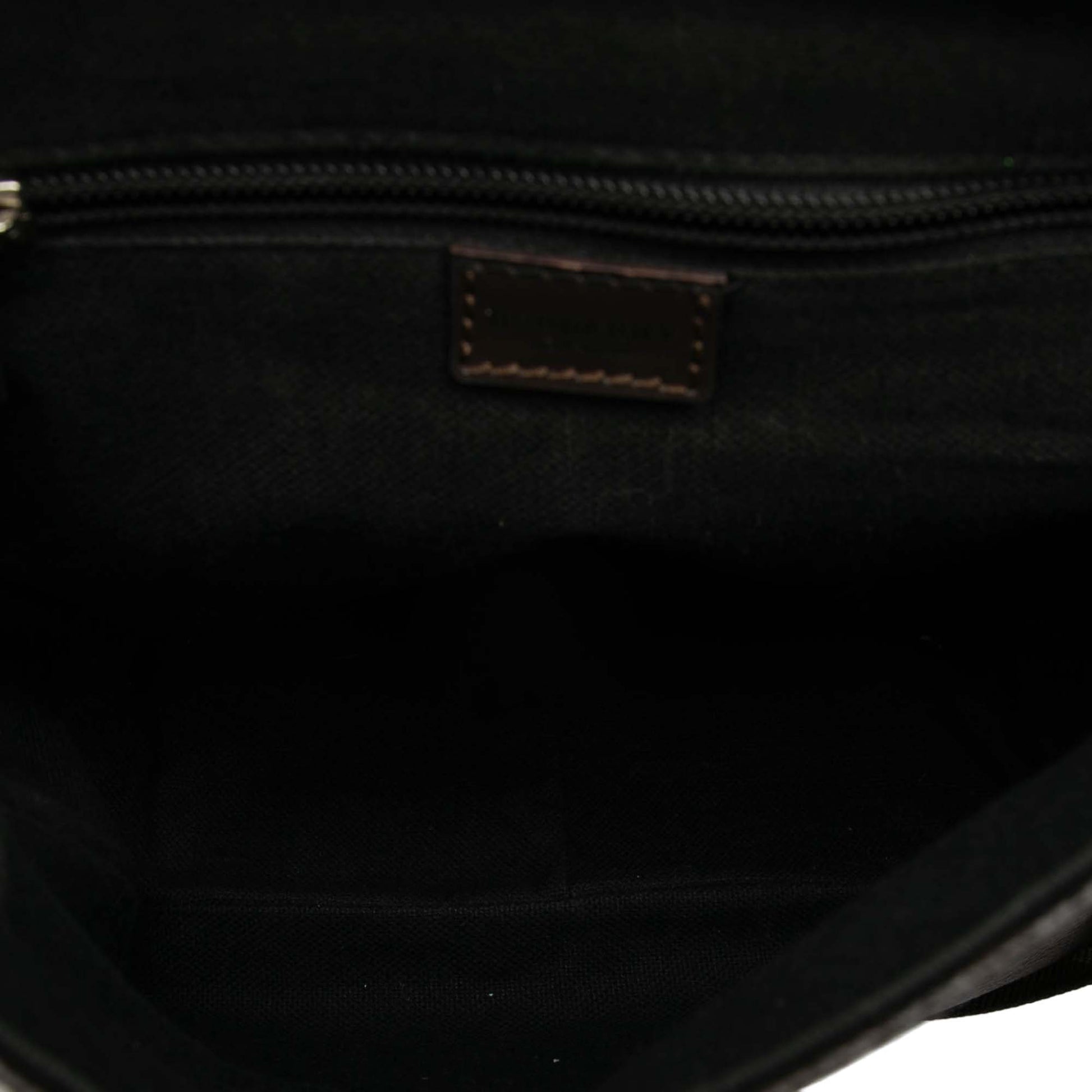 Burberry Smoke Check Coated Canvas and Leather Crossbody
