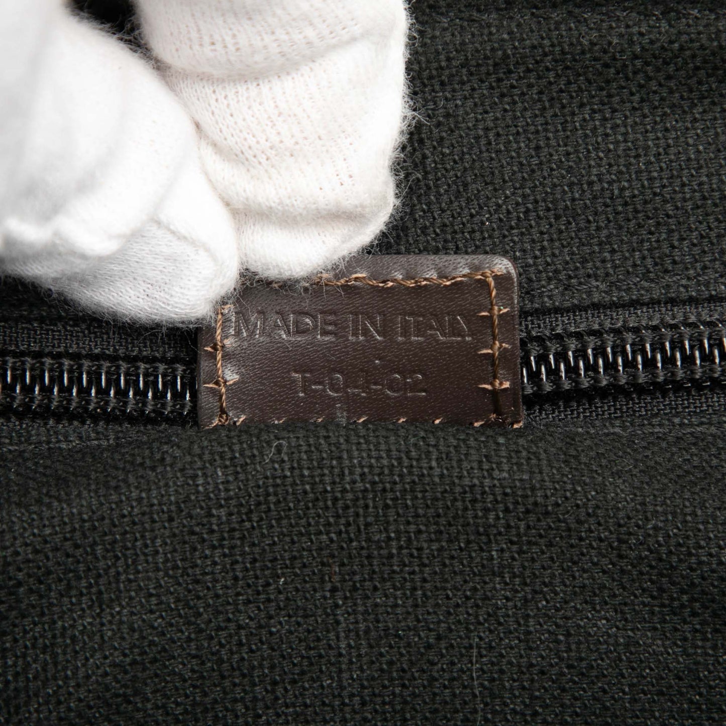 Burberry Smoke Check Coated Canvas and Leather Crossbody