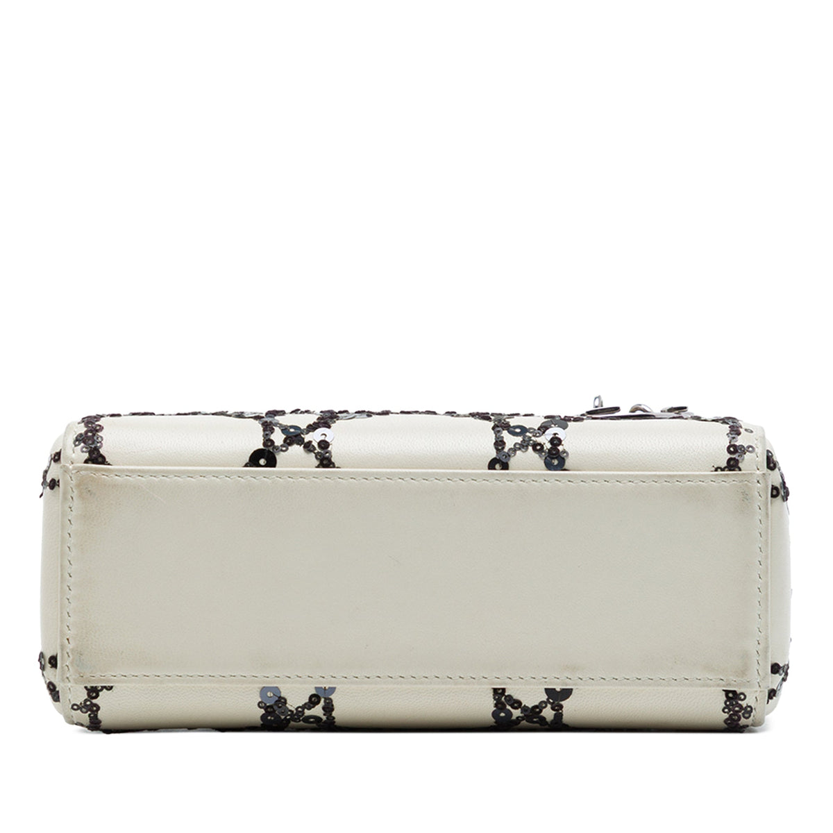 Dior Mini Calfskin Cannage Sequin Lady Dior