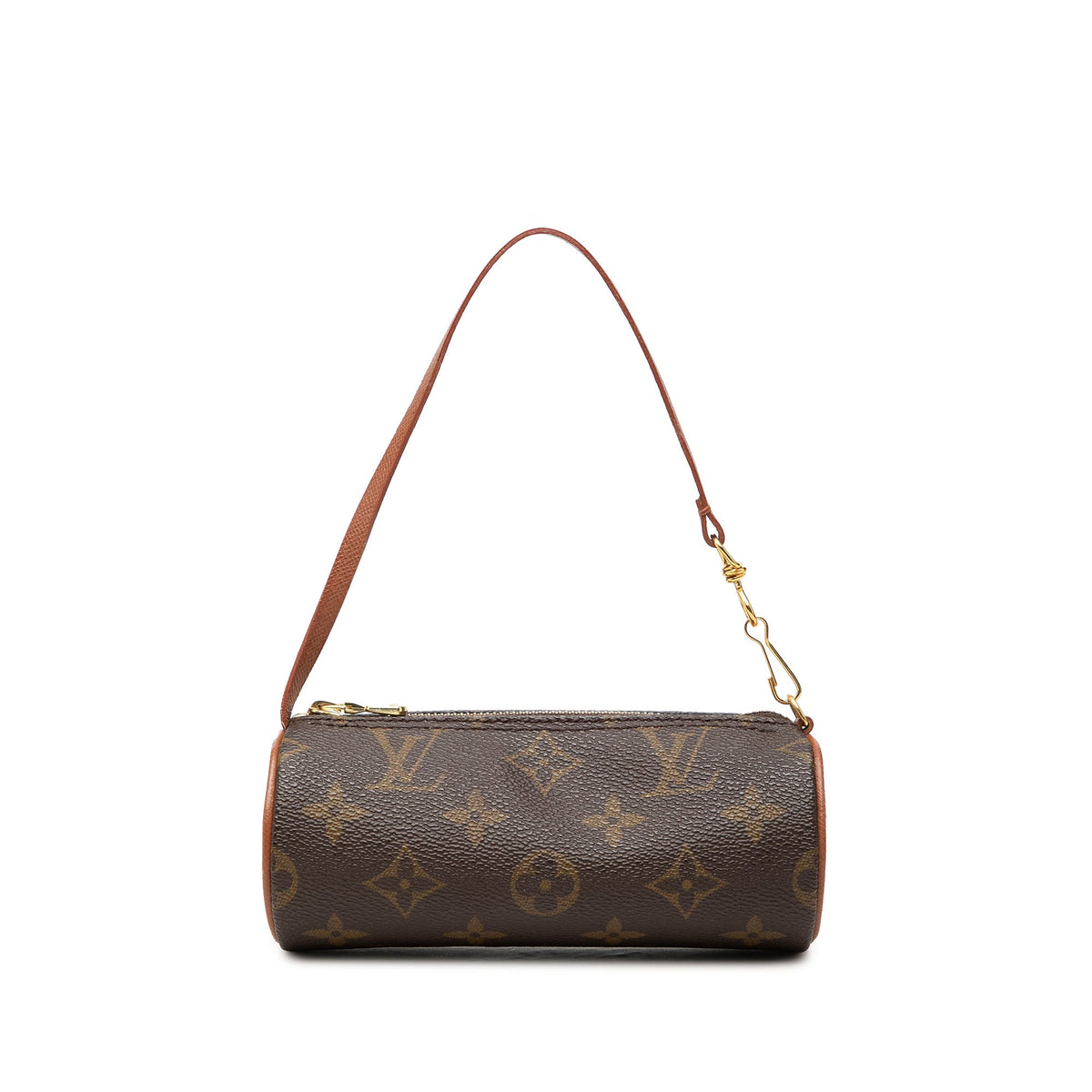 Louis Vuitton Monogram Papillon Pochette — Brown