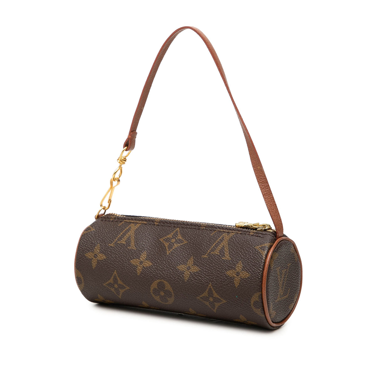 Louis Vuitton Monogram Papillon Pochette — Brown