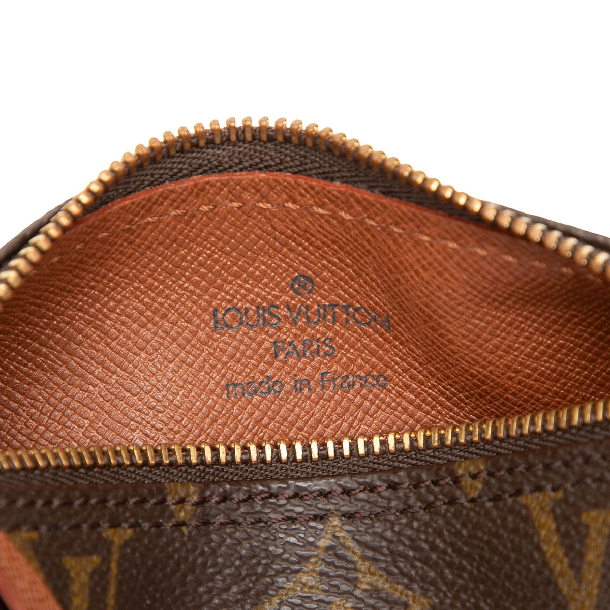 Louis Vuitton Monogram Papillon Pochette — Brown
