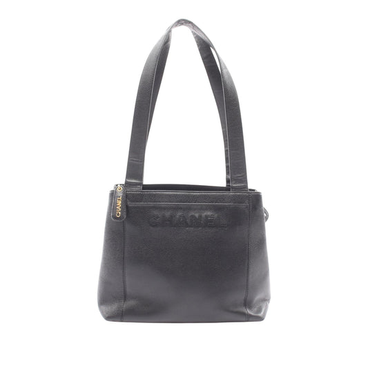 Chanel Caviar LAX Logo Tote