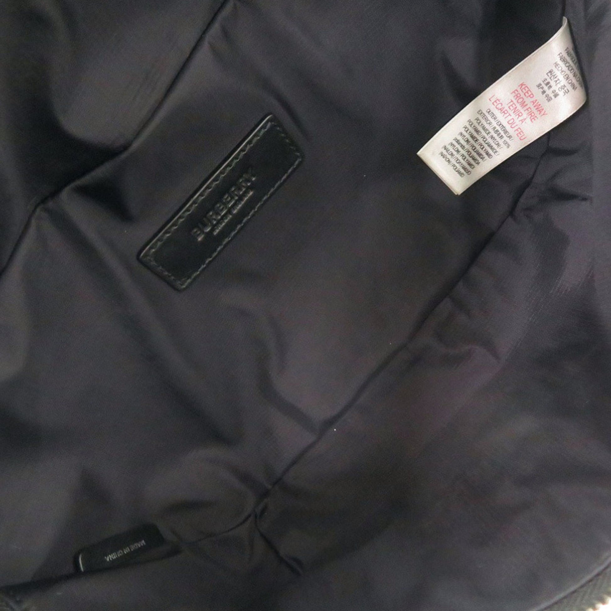 Burberry Nylon Sonny Logo Belt Bag