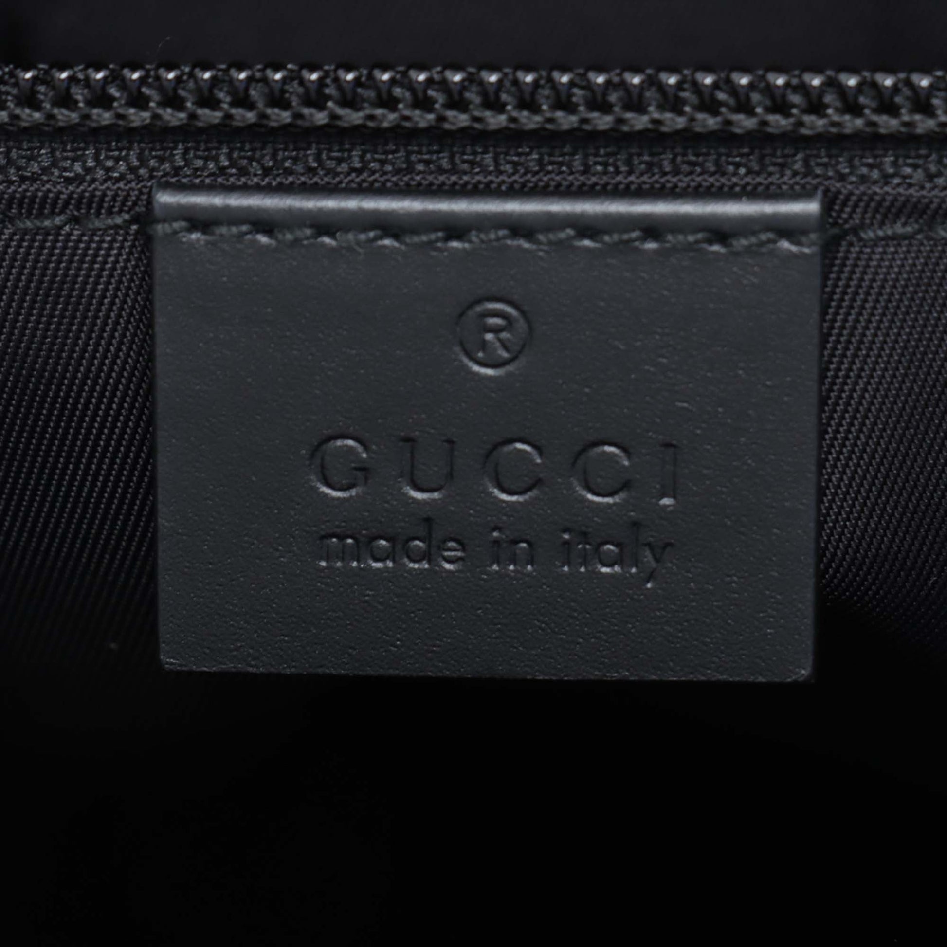 Gucci GG Supreme Web Flap Messenger Bag