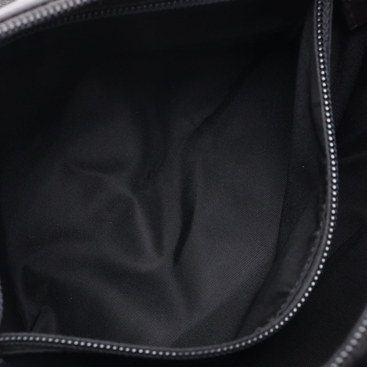 Prada Tessuto Zip Top Crossbody — Black