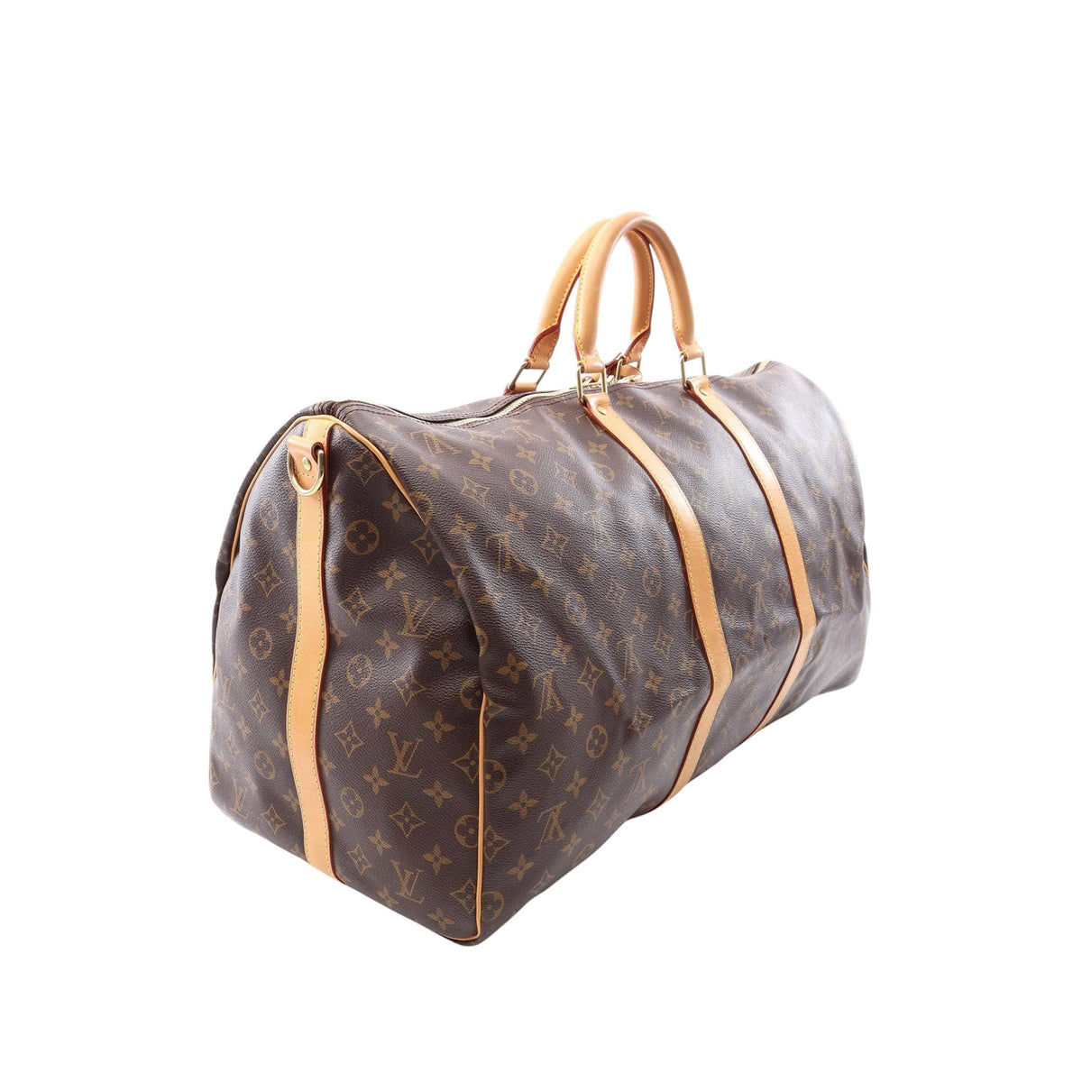 Louis Vuitton Monogram Keepall Bandouliere 55 — Brown