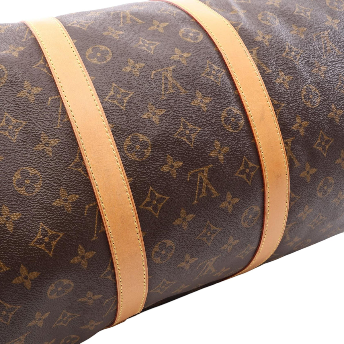 Louis Vuitton Monogram Keepall Bandouliere 55 — Brown